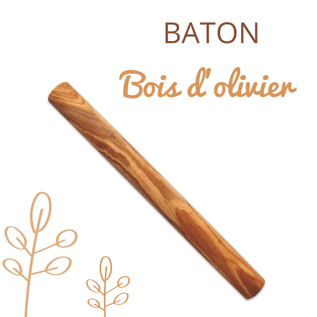Bâton à mâcher en bois d'olivier pour chien